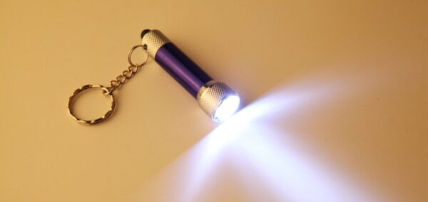 Mini Keychain Light Emergency Night Light Camping Flashlight Portable LED Torch Aluminum Keyring - Image 6